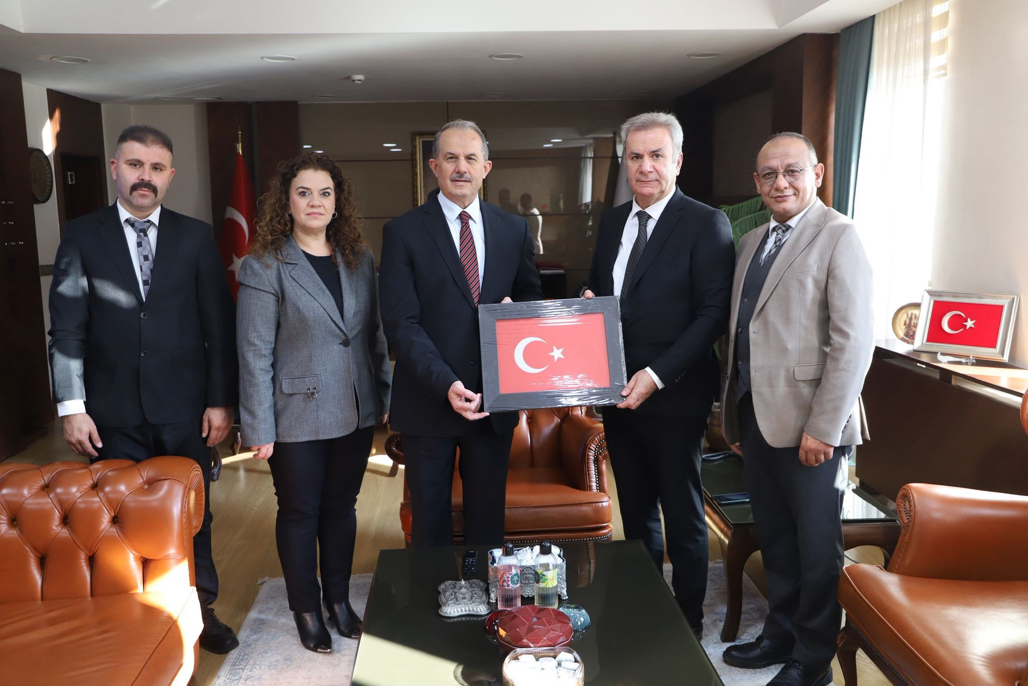 Nüfus ve Vatandaşlık İşleri Genel Müdürü Sn. İbrahim Taşyapan’ı ziyaret ettik.