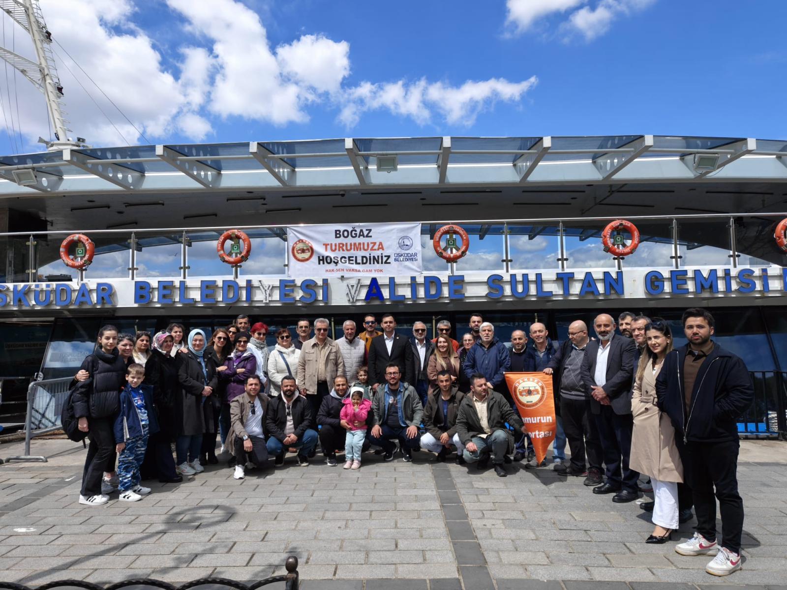 Haksen üyeleri İstanbul’da Boğaz Turunda buluştu !