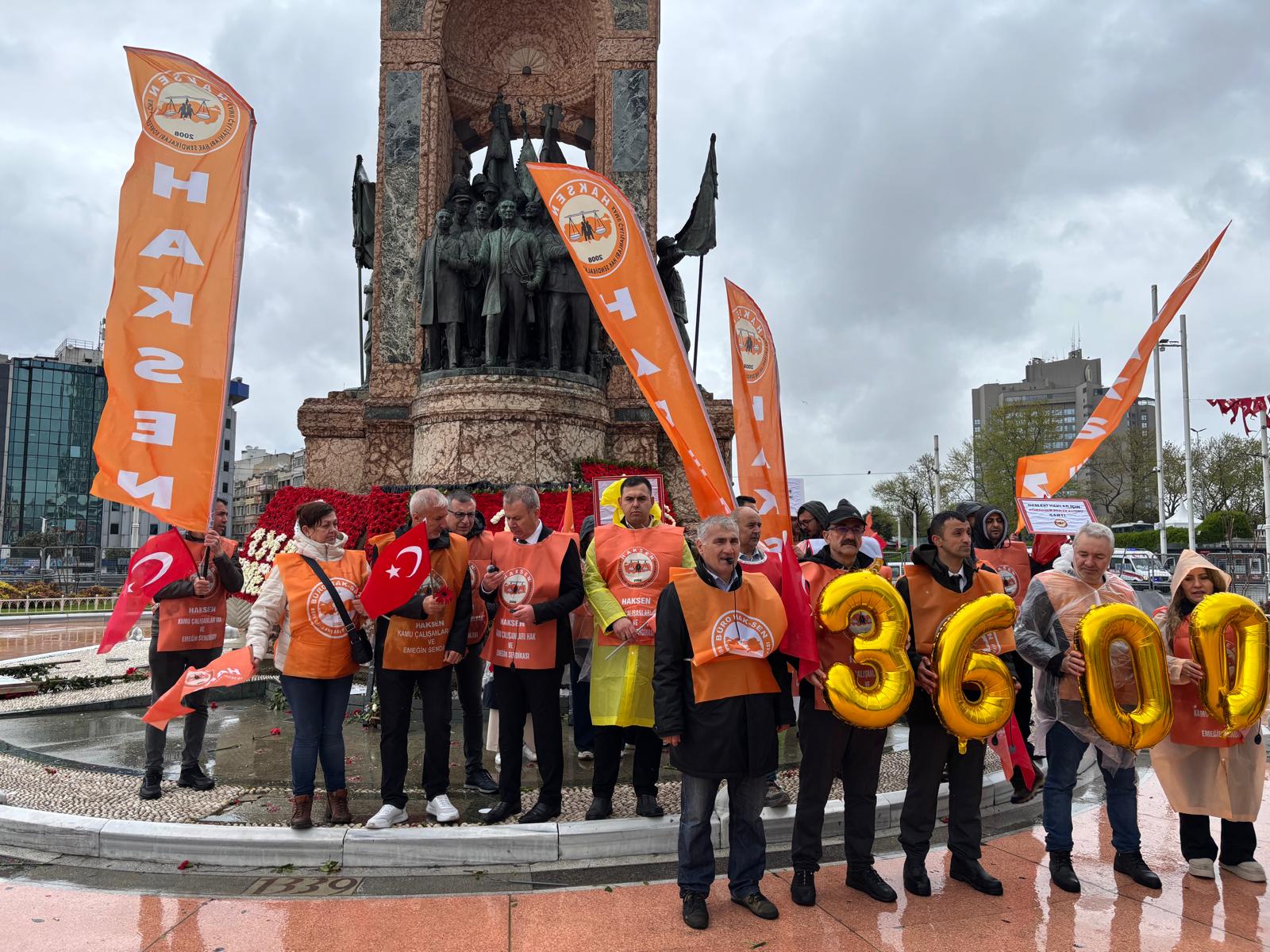 1 Mayıs’ı Taksim’de kutladık !